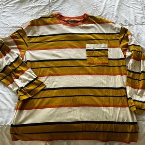 Urban Outfitters Men’s Oversized Striped Longe Sleeve
